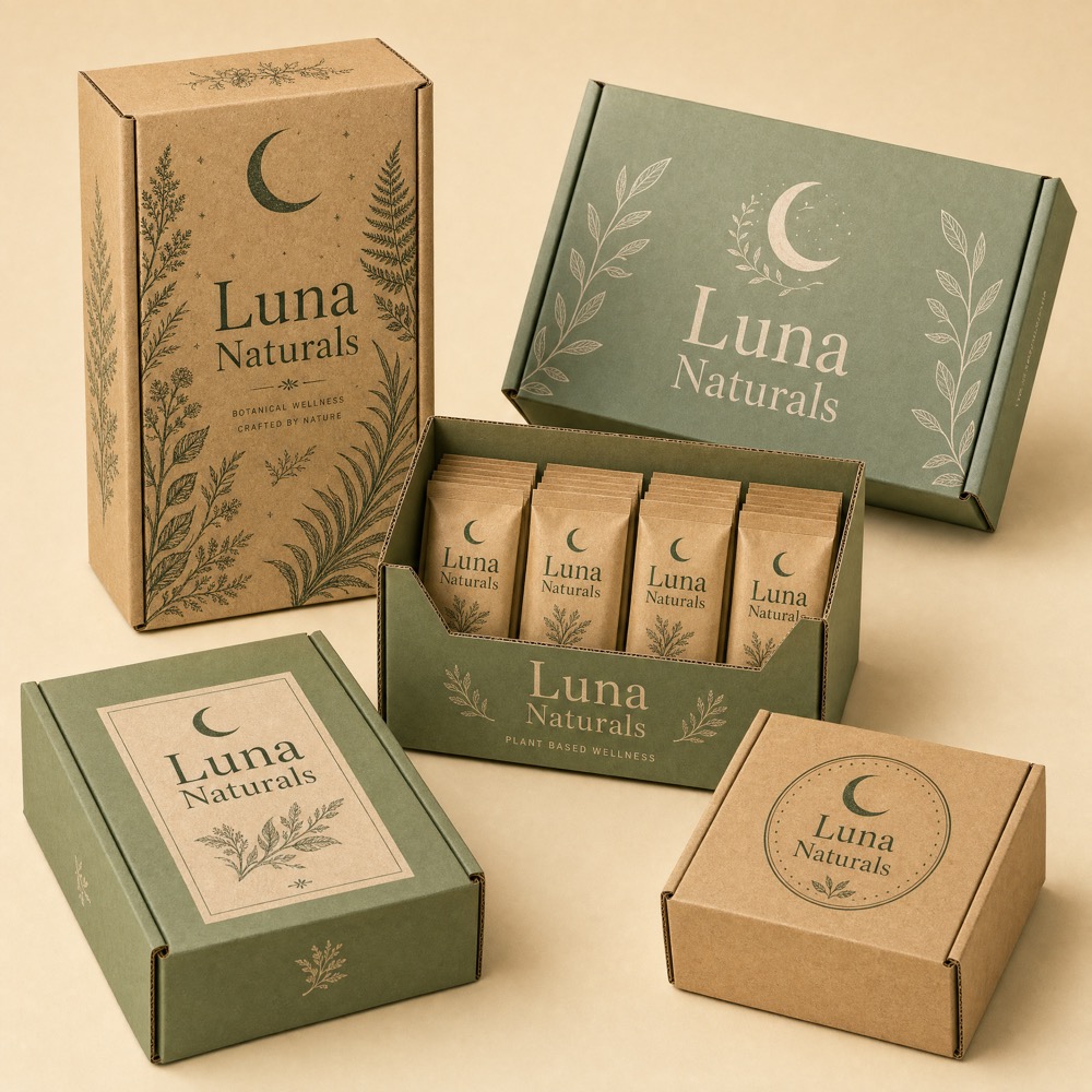 Corrugated Box — custom packaging by PetraSpark