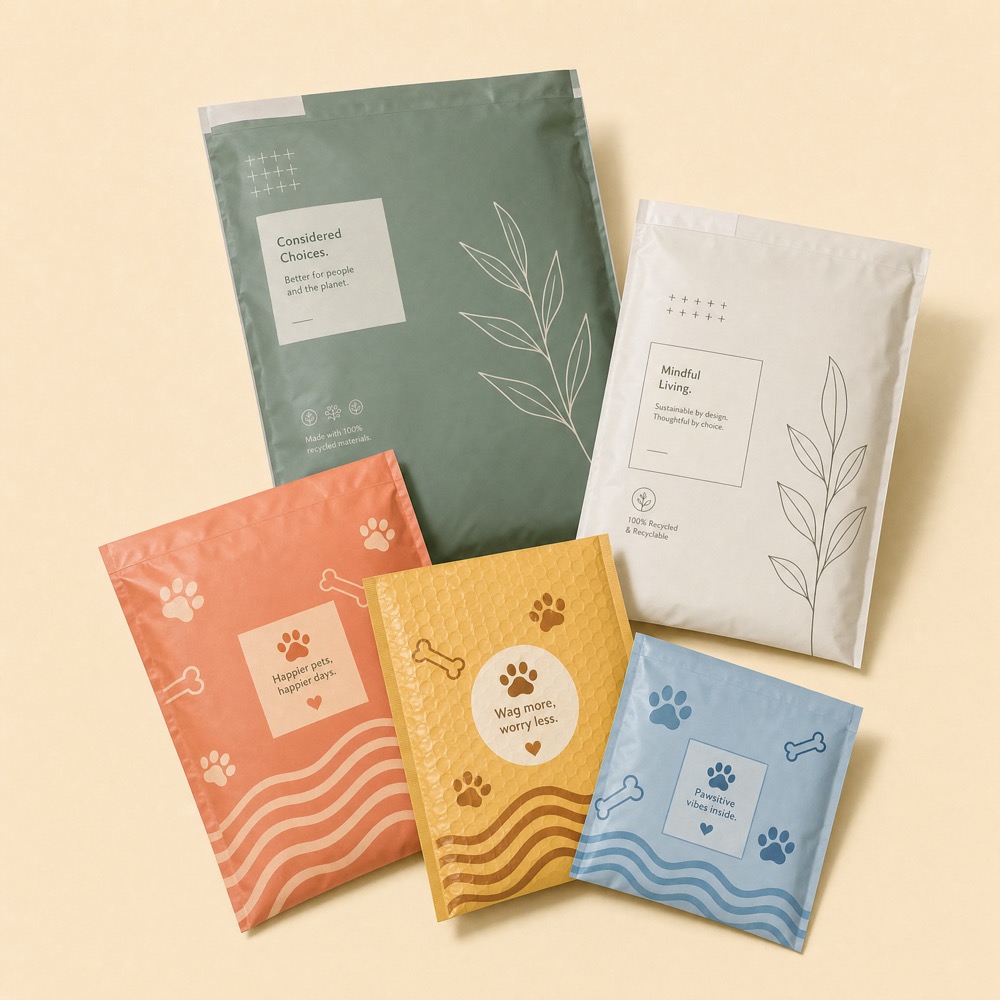 Polymailer — custom packaging by PetraSpark
