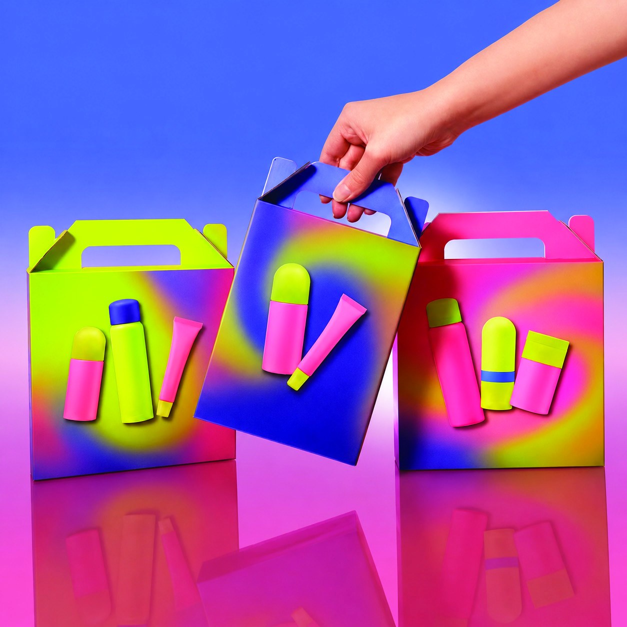 Custom PR kit format — concept-to-keepsake gift kit packaging